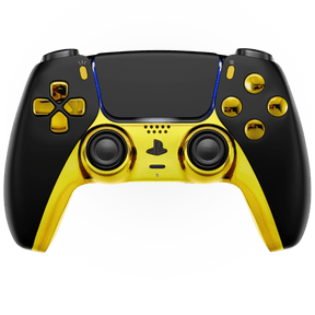 BLACK GOLD PS5 CUSTOM MODDED CONTROLLER - ModdedZone