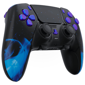 BLUE FIRE PS5 DualSense Edge Custom Modded Wireless Controller - ModdedZone