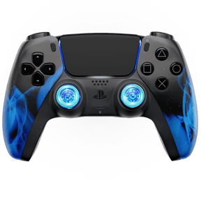 BLUE FIRE PS5 CUSTOM MODDED CONTROLLER - ModdedZone