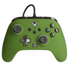 PowerA Enhanced Wired Controller For Xbox Series X|S With 2 Re-mappable Buttons - Soldier Green - ModdedZone