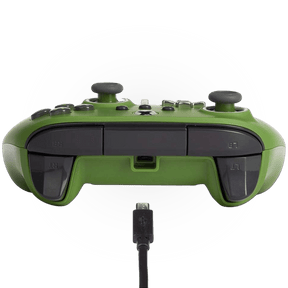 PowerA Enhanced Wired Controller For Xbox Series X|S With 2 Re-mappable Buttons - Soldier Green - ModdedZone