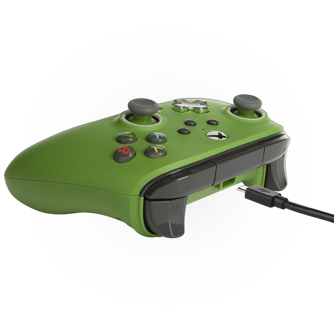 PowerA Enhanced Wired Controller For Xbox Series X|S With 2 Re-mappable Buttons - Soldier Green - ModdedZone