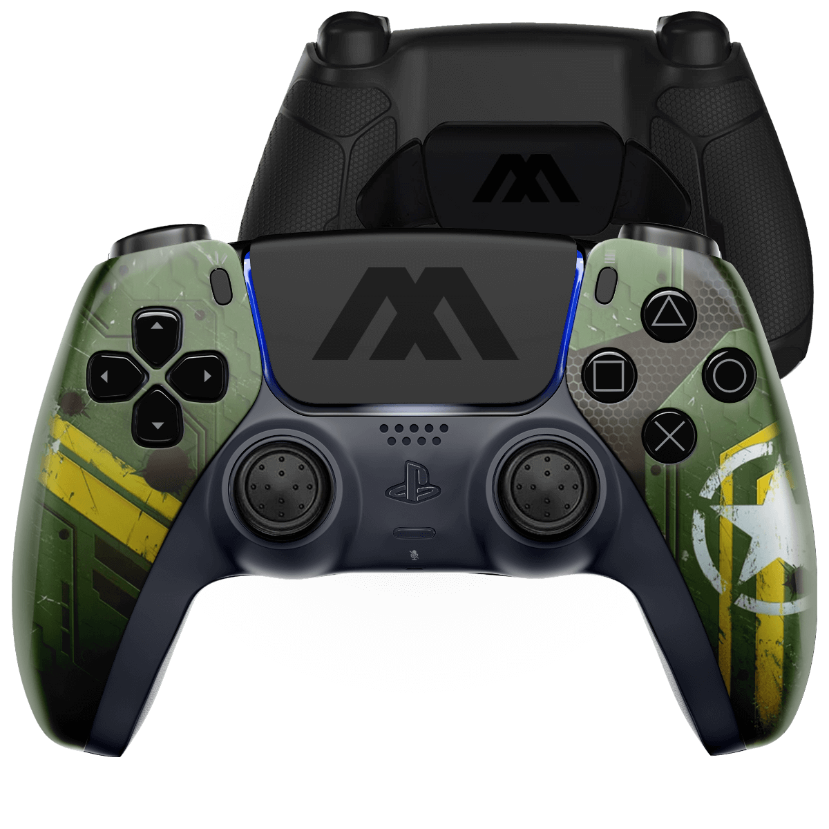 ARMY MECHA EXTREME PS5 SMART PRO MODDED CONTROLLER - ModdedZone