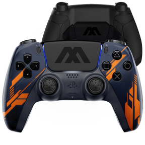 ORANGE MECHA EXTREME PS5 SMART PRO MODDED CONTROLLER - ModdedZone