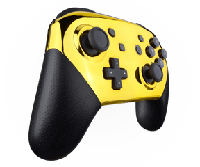 GOLD NINTENDO PRO CUSTOM CONTROLLER - ModdedZone