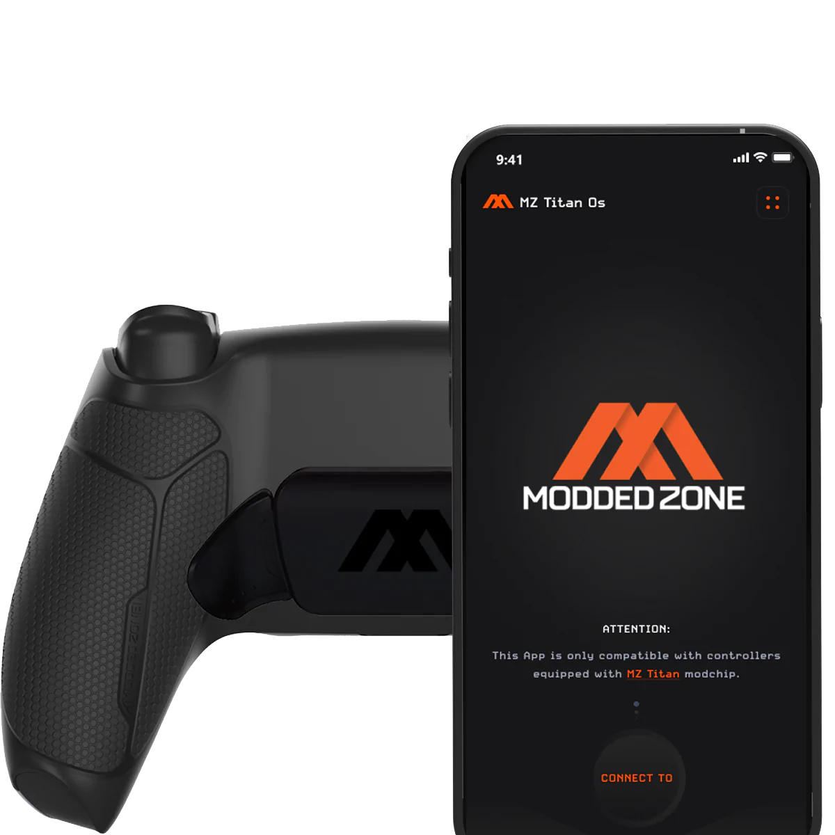 ORANGE EXTREME PS5 SMART PRO MODDED CONTROLLER - ModdedZone