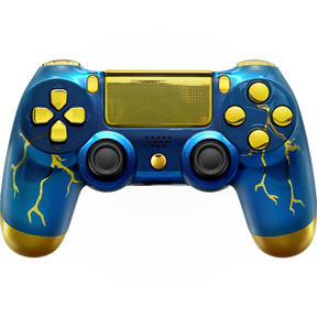 BLUE THUNDER PS4 CUSTOM MODDED CONTROLLER - ModdedZone