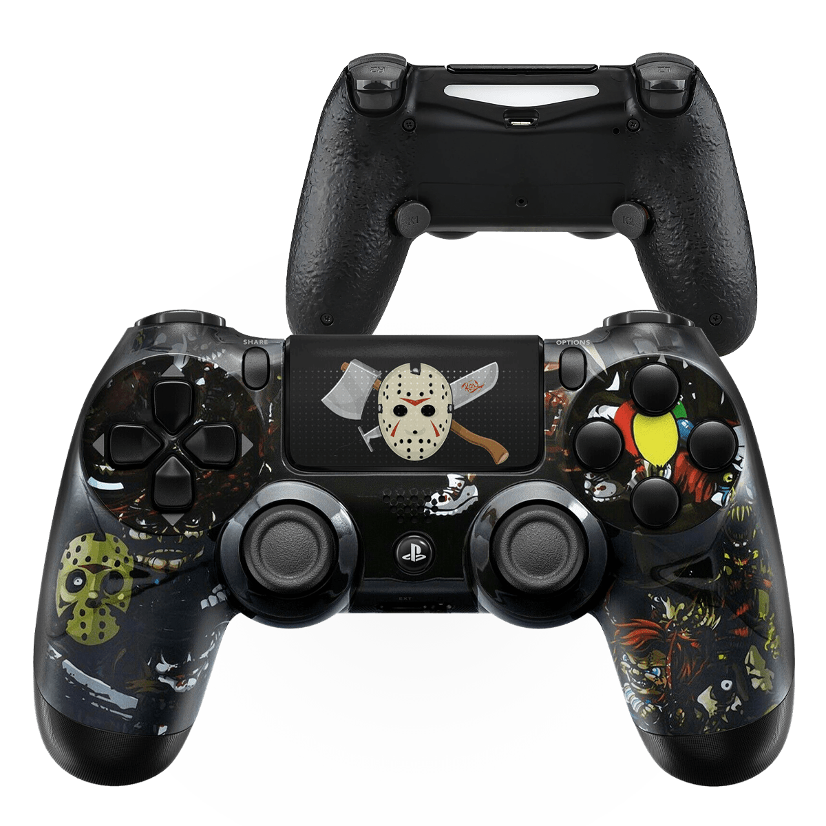 SCARY PARTY EXTREME PS4 SMART PRO MODDED CONTROLLER - ModdedZone