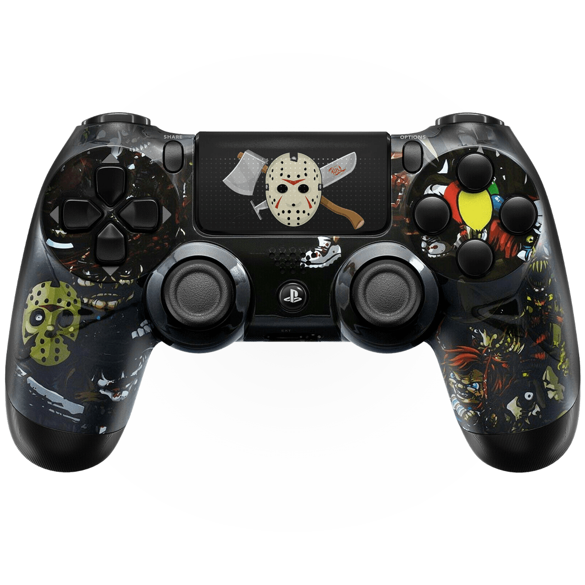 SCARY PARTY EXTREME PS4 SMART PRO MODDED CONTROLLER - ModdedZone