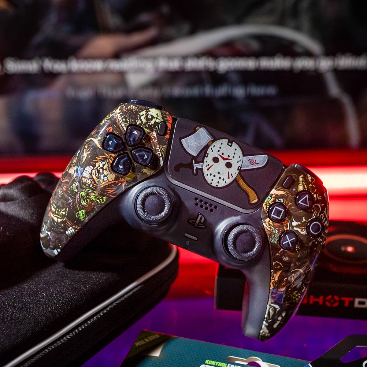 SCARY PARTY PS5 CUSTOM MODDED CONTROLLER - ModdedZone