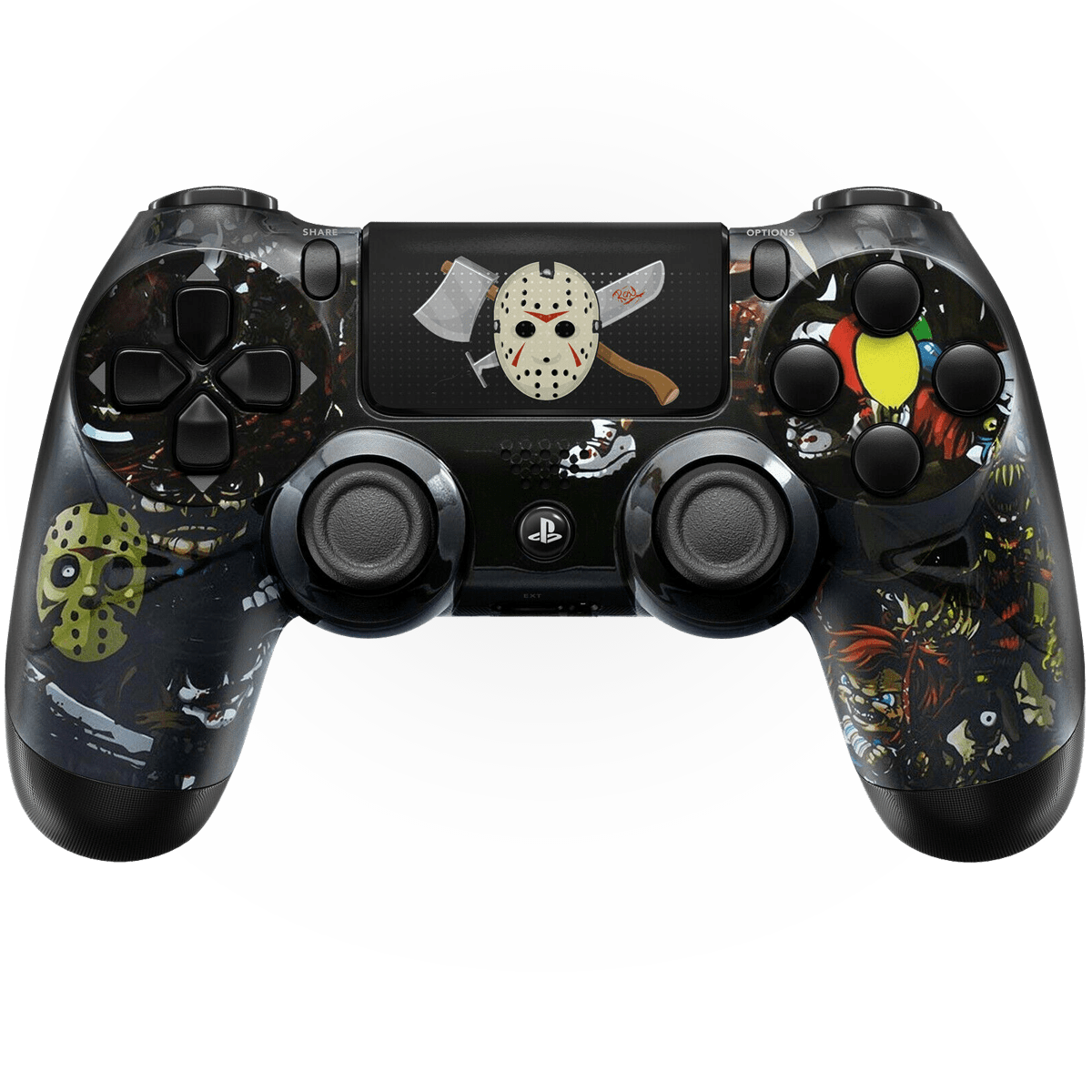 SCARY PARTY PS4 CUSTOM MODDED CONTROLLER - ModdedZone