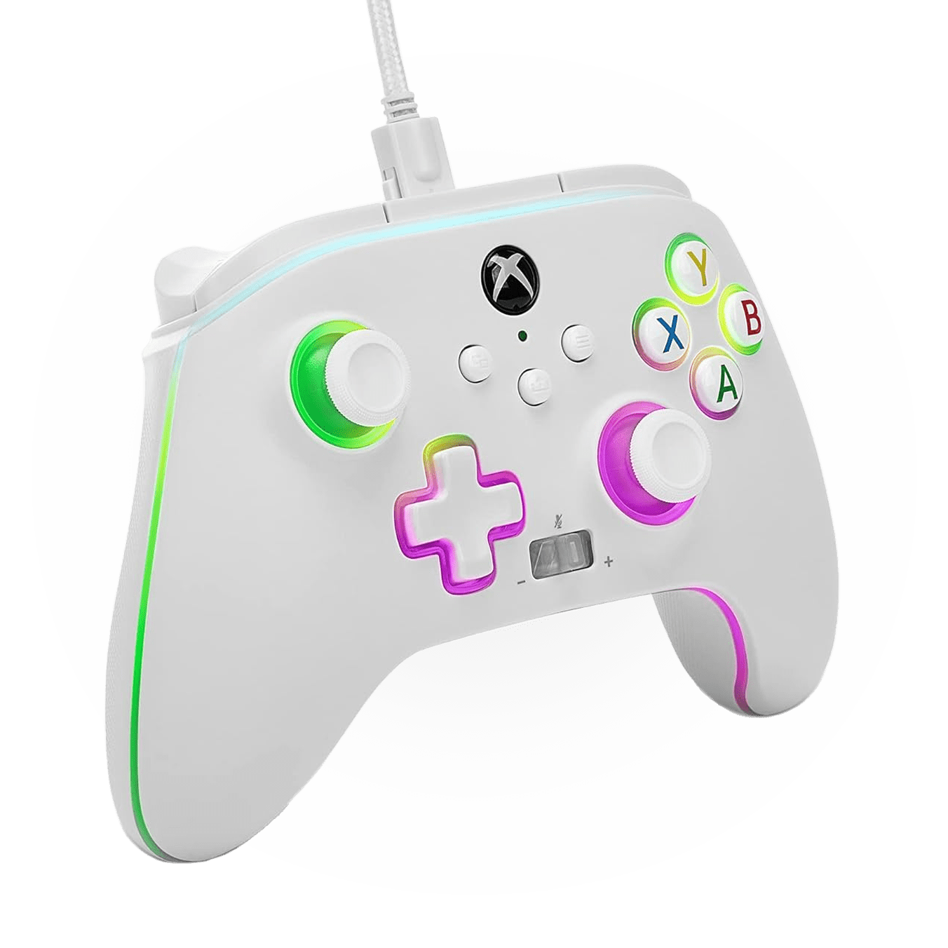 PowerA Enhanced Spectra Wired Controller For Xbox Series X|S With 2 Re-mappable Buttons & Trigger Locks - White - ModdedZone