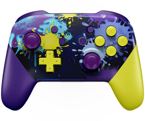 SPLATOON NINTENDO PRO CUSTOM CONTROLLER - ModdedZone