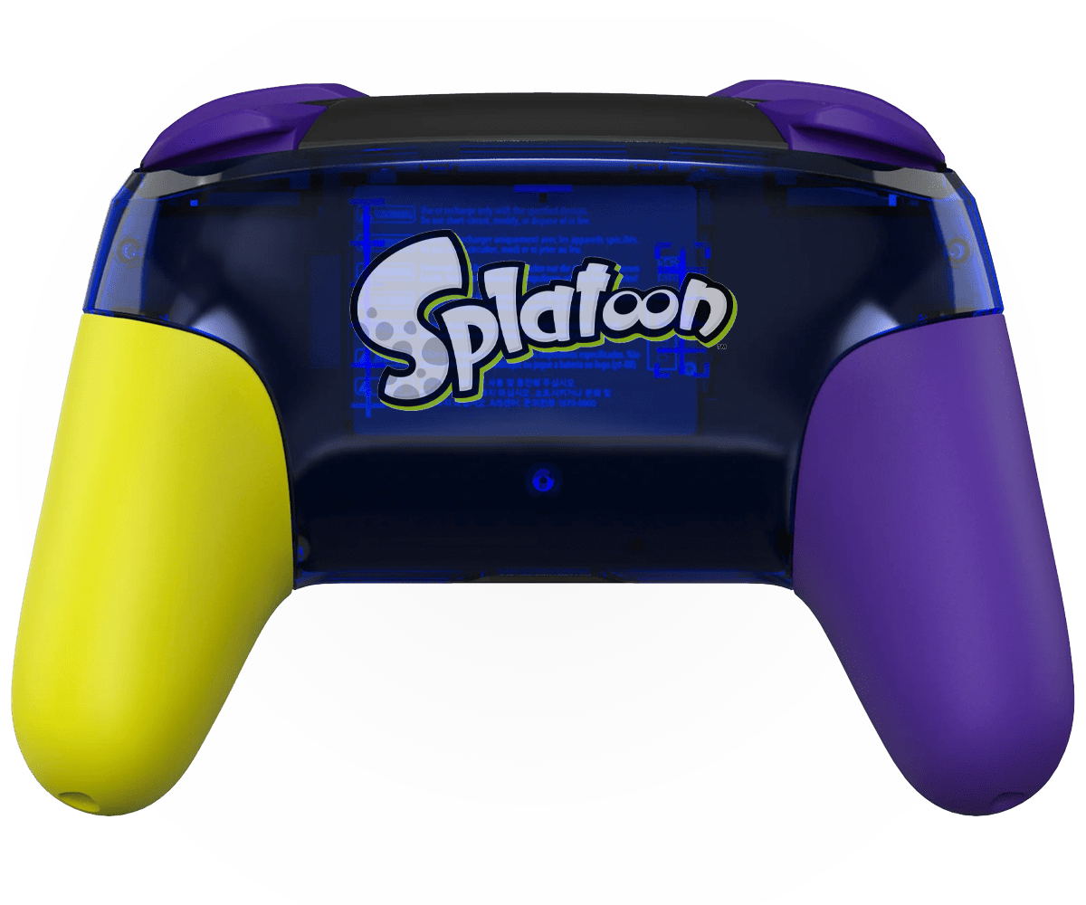 SPLATOON NINTENDO PRO CUSTOM CONTROLLER - ModdedZone