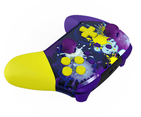 SPLATOON NINTENDO PRO CUSTOM CONTROLLER - ModdedZone