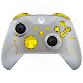 GOLD THUNDER XBOX SERIES X CUSTOM MODDED CONTROLLER - ModdedZone