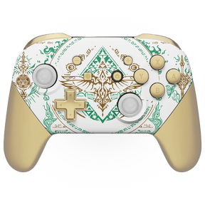 WHITE TOTEM OF KINGDOM NINTENDO PRO CUSTOM CONTROLLER - ModdedZone